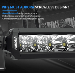 S5 SERIES - 20" SINGLE ROW SCREWLESS DESIGN