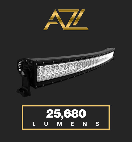 30" CURVED DUAL ROW LED LIGHT BAR - COMBINATION